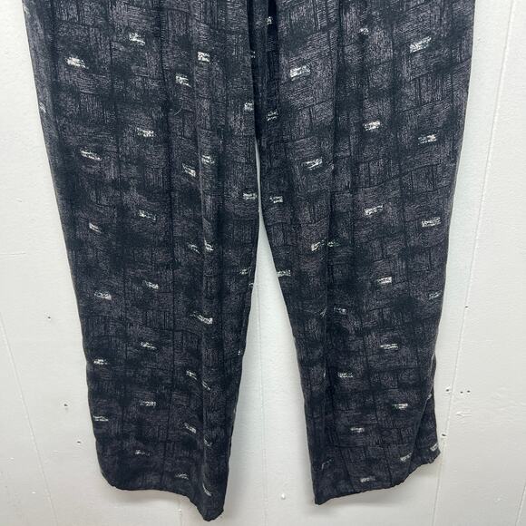 Final Touch Womens Pants XS Twisted Front Pull On Dark Boho Relaxed Retro Y2K - Picture 7 of 10